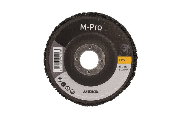 MIRKA CBS FV DISC 115x22mm CLEAN&STRIP